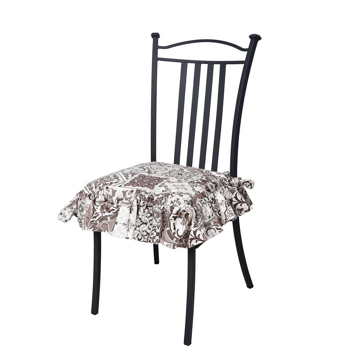 Подушка для стула гобеленовая "Майолика" Villa Grazia Premium, 40х40 см - фото 5 - id-p1868858328