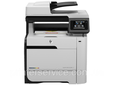 Лазерне кольорове БФП 4в1 з Wi-Fi HP LaserJet Pro 400 MFP M475dw,