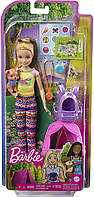 Кукла Барби Стейси Кемпинг со щенком Barbie It Takes Two Camping Playset with Stacie Doll