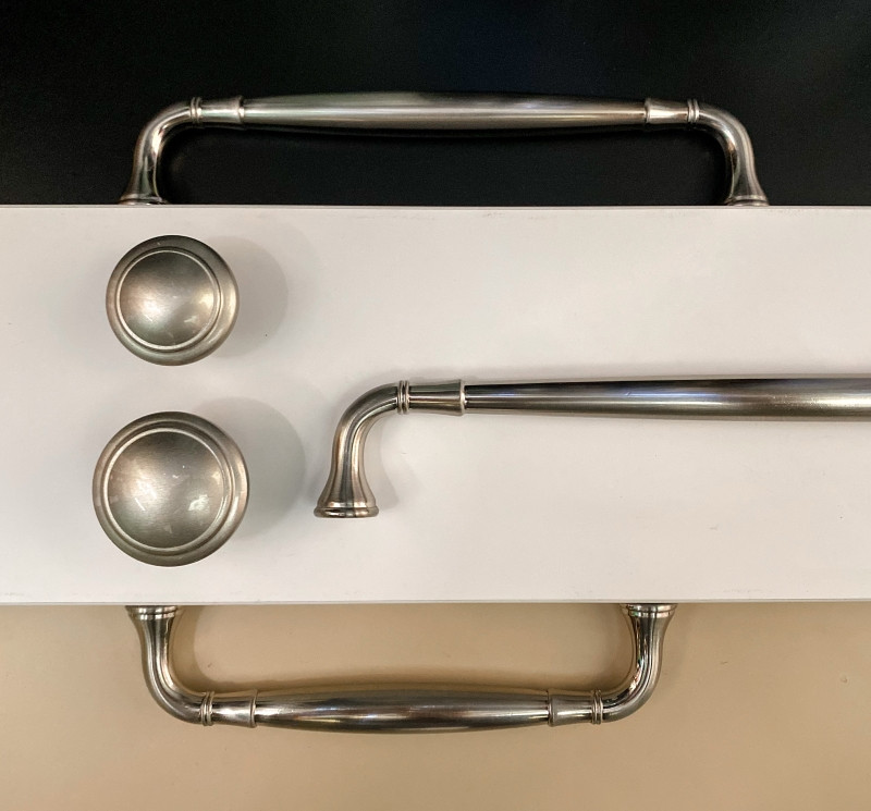 Ручка меблева Elegance Style сучасна класика JW-324-128 Inox