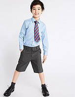 Школьные темно-серые шорты мальчику F&F