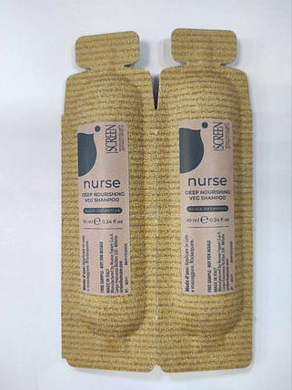 Шампунь глибокого живлення Screen Purest Nurse Deep Nourishing Veg Shampoo 10 мл, фото 1