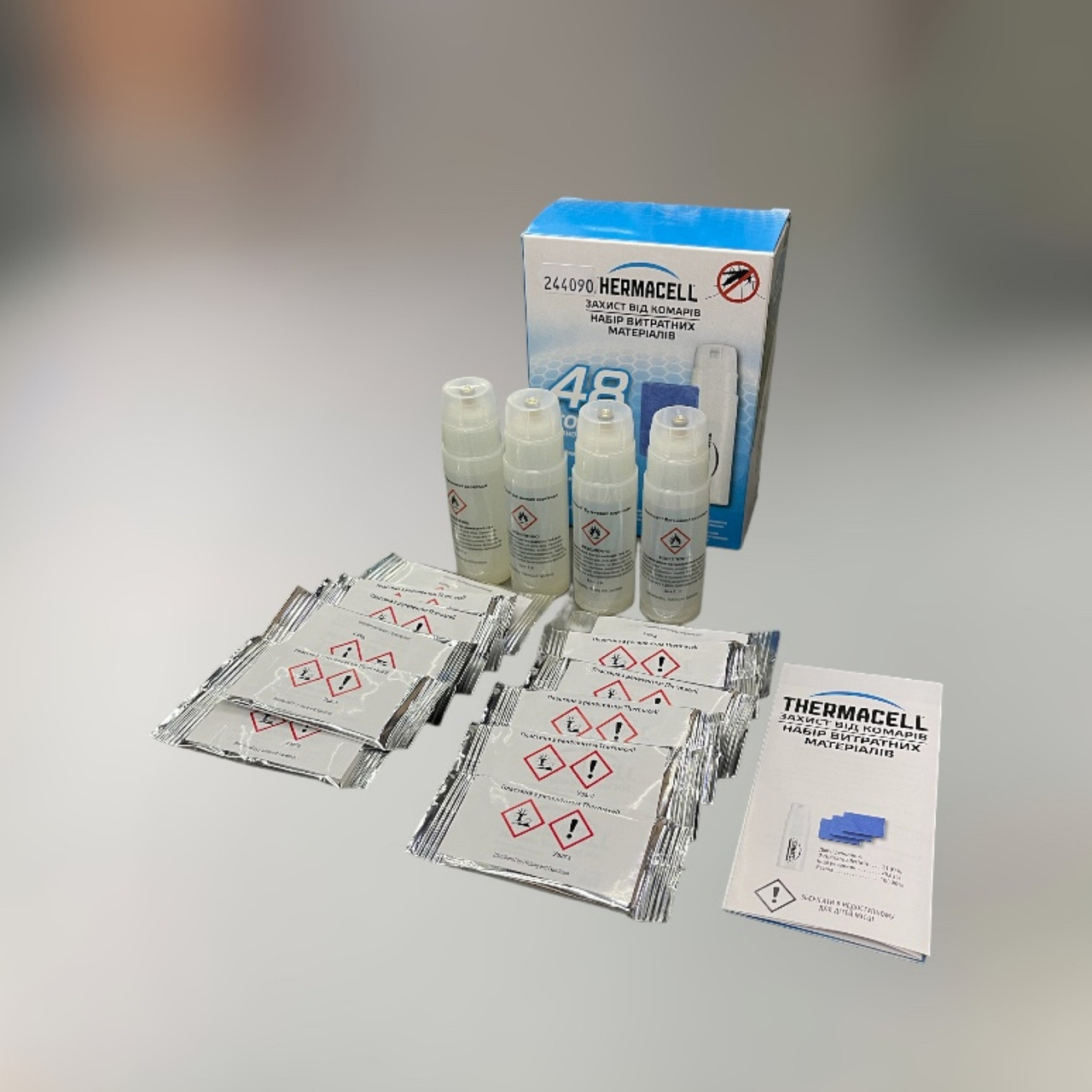 Набір запасних картриджів Thermacell Mosquito Repellent Refills на 48 годин для пристрою від комарів (1200.05.21)