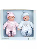 Набір ляльок John Lewis Baby Twin Dolls двійнята близнюки (Twin)