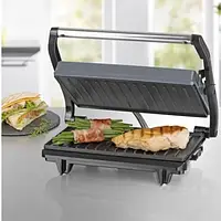 Гриль контактный Maxxcuisine 700W серый (05027)