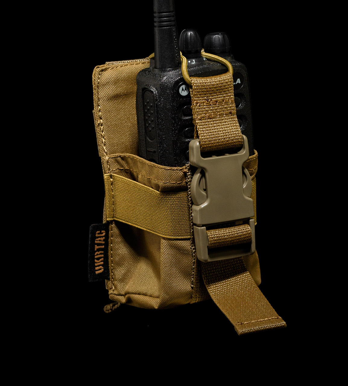 Тактичний підсумок під рацію койот coyote molle. Сумка чохол для рації Cordura 500D USA універсальна.