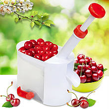 Прилад для видалення кісточок з вишні, черешні, маслин з контейнером для збору кісточок (2021)