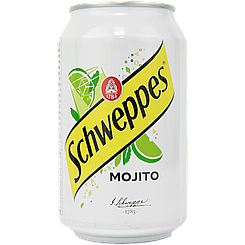 Напій газований мохіто Швепс Schweppes mojito 330ml 24шт/ящ (Код: 00-00014560)