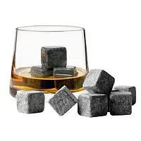 Камни для виски Supretto 9 шт. Серые