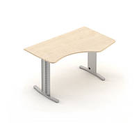 Письменный угловой стол Техно-плюс T1.72.14 ножки металл столешница ДСП 1400х900 мм (MConcept-ТМ)