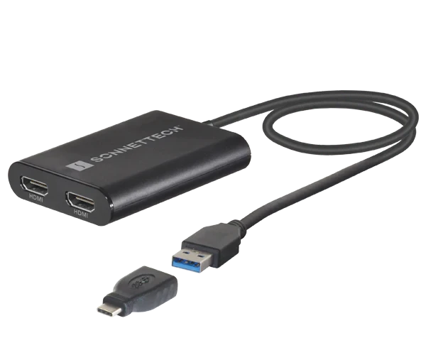 Подвійний адаптер HDMI DisplayLink для Mac M1 і M2  USB3-DHDMI