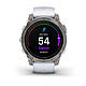 Смарт-годинник Garmin Epix Pro (Gen 2) - Sapphire Edition 47 mm - титан з ремінцем кольору молочного кварцу, фото 3