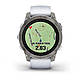 Смарт-годинник Garmin Epix Pro (Gen 2) - Sapphire Edition 47 mm - титан з ремінцем кольору молочного кварцу, фото 8