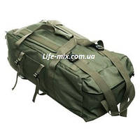 Тактическая сумка рюкзак 110л, баул тактический (Олива) 111 л.