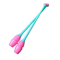 Булавы Chacott Junior Rubber Clubs 36,5 см 234 Pink x Peppermint Green