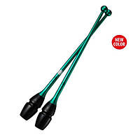 Булавы Chacott Hi grip Rubber Clubs 45 см 137 Emerald Green