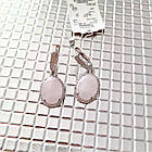Сережки срібні з Розовим Кварцем Шанте, фото 4