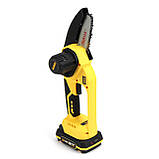 Акумуляторна ланцюгова пила DeWalt DCM160N, 24V 4.0Ah, АКБ пила, пила Деволт, потужна, для дому, фото 7