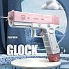 Водяний пістолет Glock електричний, заряджання USB, фото 3