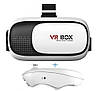 Окуляри Віртуальної Реальності VR Box 3D Glasses з пультом, фото 2