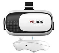 Очки Виртуальной Реальности VR Box 3D Glasses с пультом