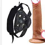 Трусики для фалоімітатора страпона з кріпленням, кріплення для фалосу, інтимні іграшки, фото 4