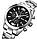 Skmei 9302 чоловічий годинник на сталевому браслеті сріблястий, фото 5