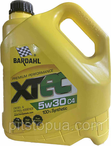 Купить BARDAHL XTEC 5W30 C3/C4 MB 229.51/226.51 RN 0720, 36152, 4 л ...