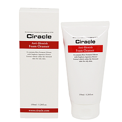 Очищаюча пінка для проблемної шкіри CIRACLE Anti-Blemish Foam Cleanser 150ml