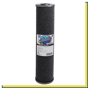 Картридж ВВ 20" пресований вугільний SILVER SERIES Aquafilter FCCBL20BB-S Польща