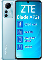 Смартфон ZTE Blade A72S 4/128GB Blue UA UCRF