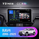 Штатная магнитола Teyes CC3 2k Toyota RAV 4 (2018-2020) 1 Din, фото 3