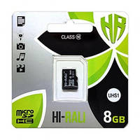 Карта памяти Hi-Rali 8GB 4 Class без адаптера 26029