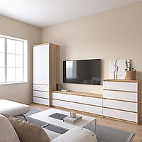 Комплект меблів у вітальню VAYS, шафа R-9 тумба R-12 комод R-4