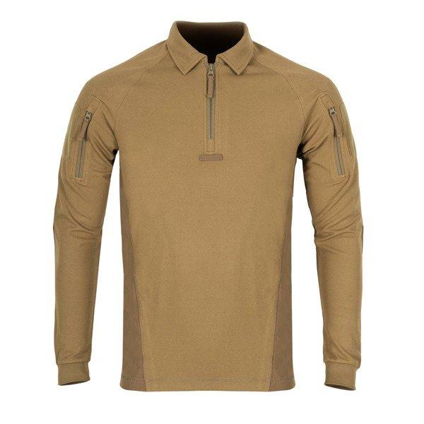 Бойова тактична сорочка, убакс Helikon Polo Range TopCool Coyote