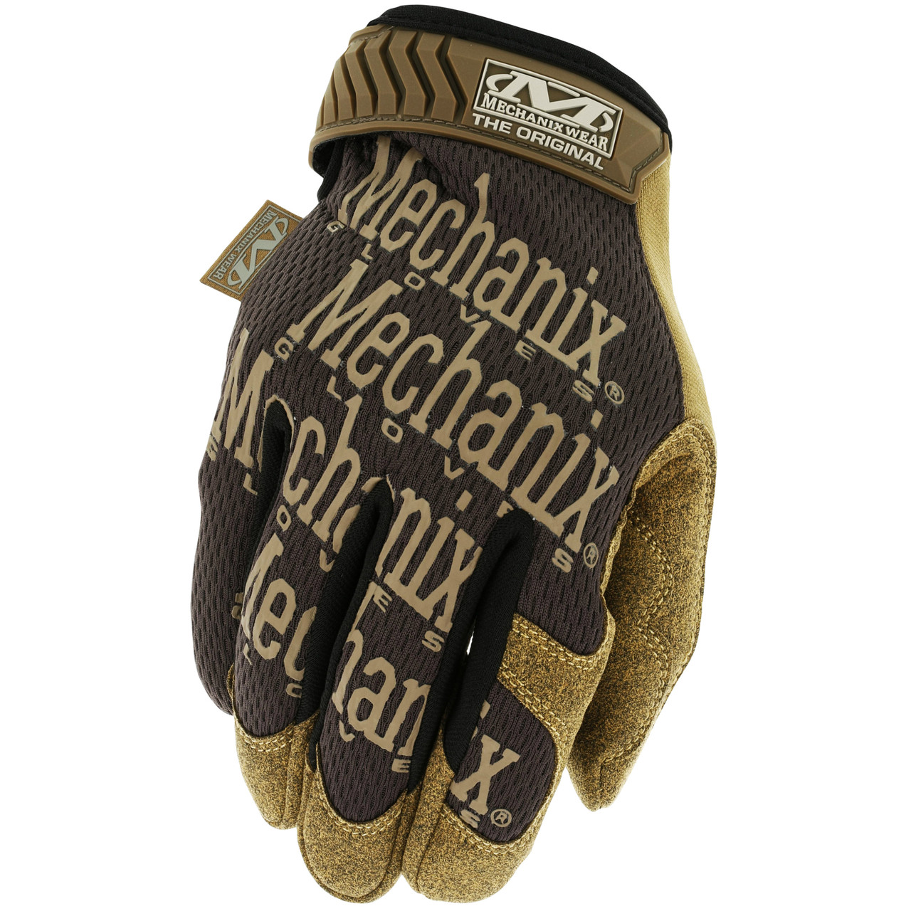 Рукавиці Mechanix повнопалі | Brown, S