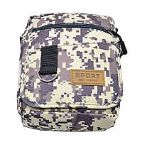 Тактическая многофункциональная сумка на плечо и ремень military 16х20 см