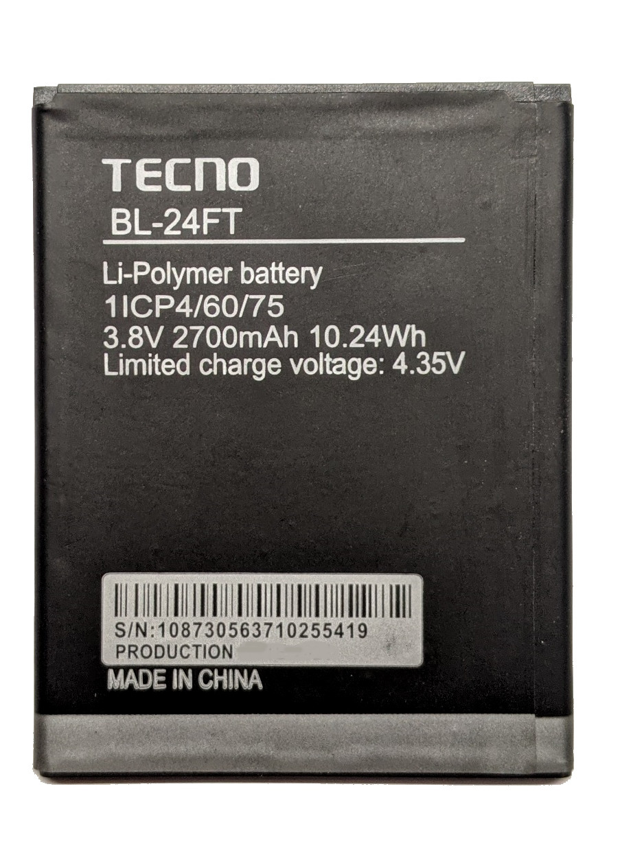 Аккумулятор Tecno Pop 2F B1F F2 LTE BL-24FT