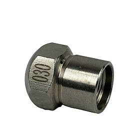 Форсунка для прочищення каналізації з нержавіючої сталі 1/8 N-0901 (3+1 розмір 030)