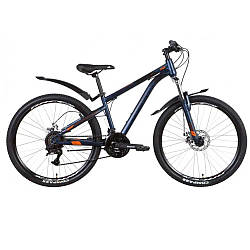 Велосипед 26" Discovery TREK AM DD 2022 синьо-чорний (м)