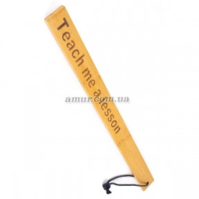 Паддл Fetish Tentation Paddle Teach me a lesson Bamboo
