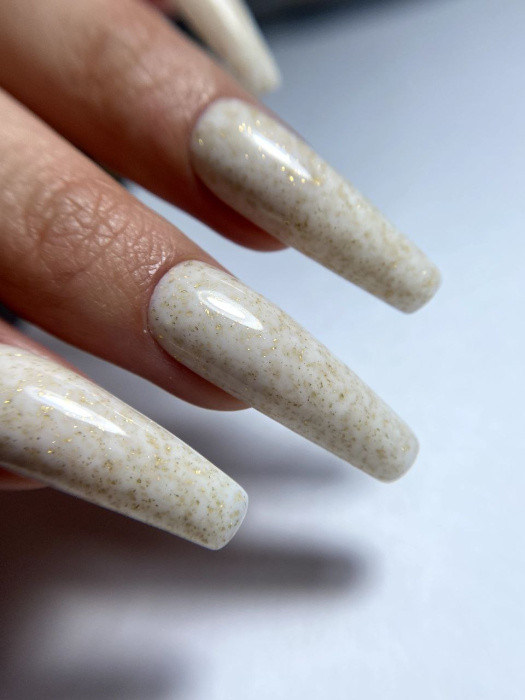 База для нігтів Dark Pro Base Potal №19 ванільний з поталлю, 15 мл, фото 1