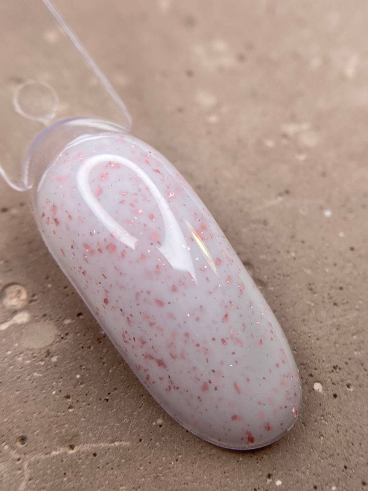 Камуфлювальна база для нігтів Dark Pro Base Pink Potal №1 рожева поталь, 15 мл, фото 1