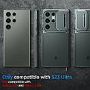 Чохол Spigen для Samsung Galaxy S23 Ultra — Optik Armor, Abyss Green (ACS06081), фото 3