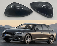 Накладки на зеркала AUDI (Ауди) A4 B9, A5 F5 (2017-2023) Карбон