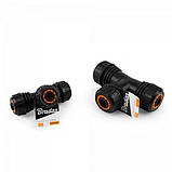 Трійник для підключення шланга 1/2", BLACK LINE, ECO-PWB2210-12, фото 4