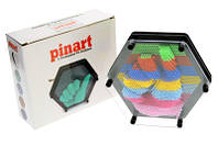 Набор скульптор 3D игрушка Pinart шестиушольник, разноцветный в коробке.