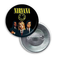 Значок Nirvana (Курт Кобейн)