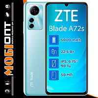 Смартфон ZTE Blade A72S 4/128GB Blue UA UCRF