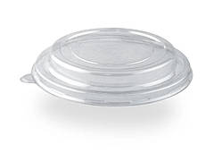 Кришка напівкупельна Turkey PET прозора d14,2 см h2 см поліетилен (010590/50/400)